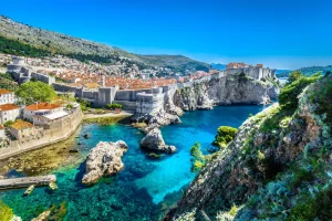 Soak in the Adriatic sun along Dubrovnik's ancient walls