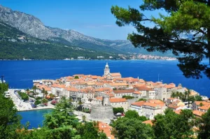 Sail to the serene beauty of Korčula's tranquil shores